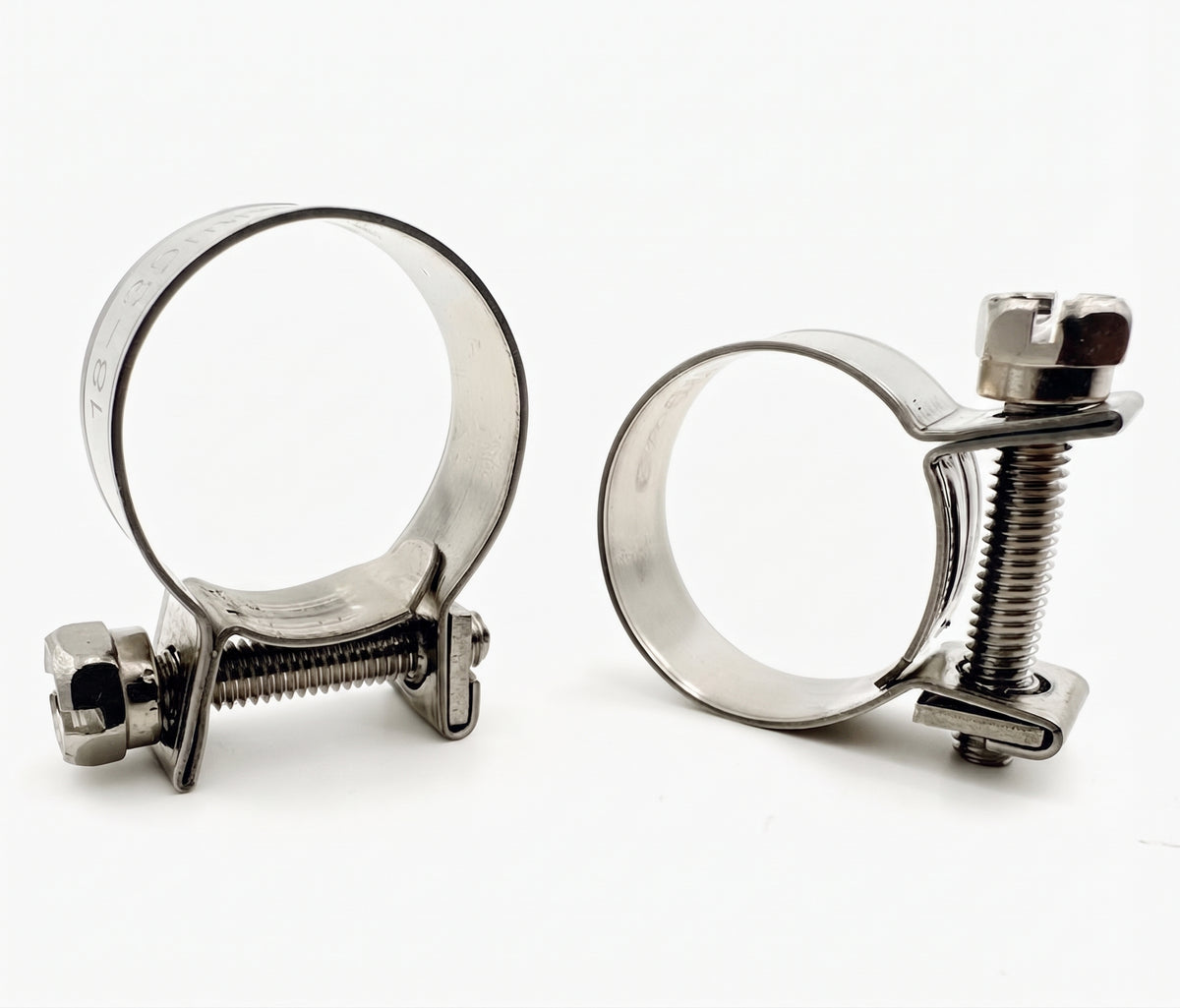 Mini Hose Jubilee Clips – Fuel Line & Petrol Pipe Clamps | Mini Stainless Steel Hose Clips (W4)