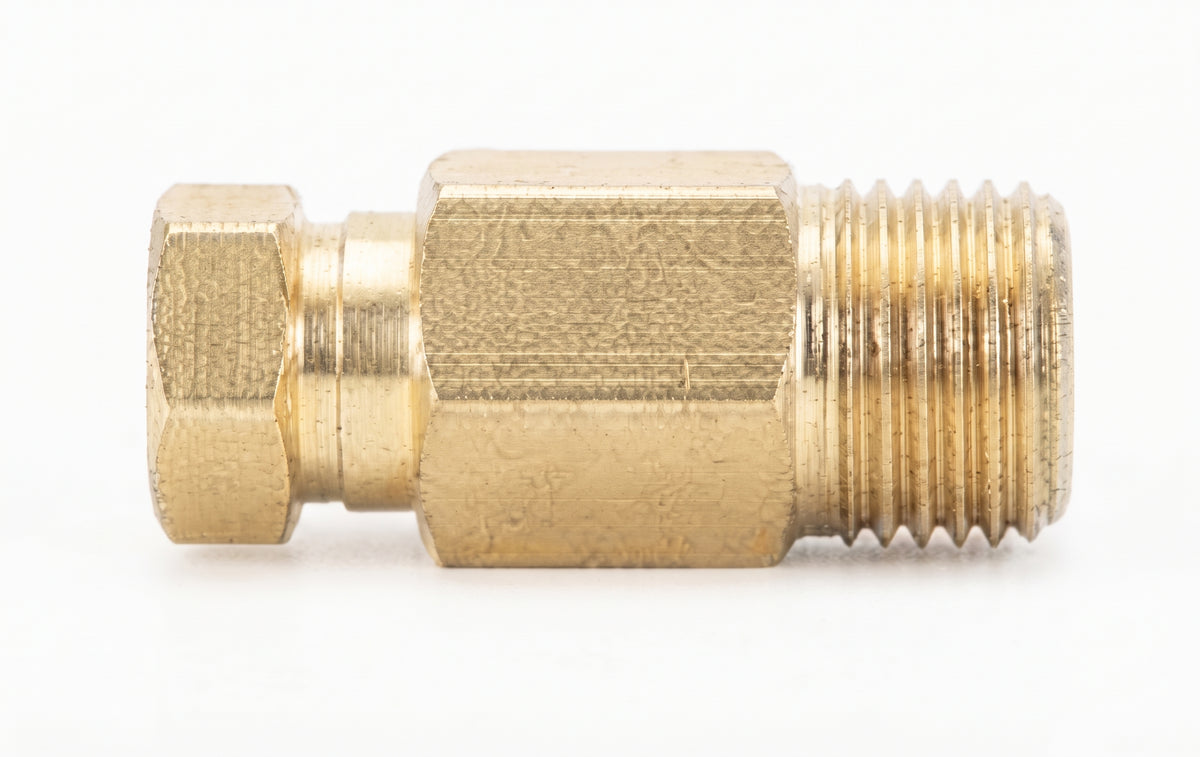 28pcs Assorted Box of Brass Tube Couplings – Metric Straight Connectors 4mm–12mm | 28 x Brass Tube Couplings