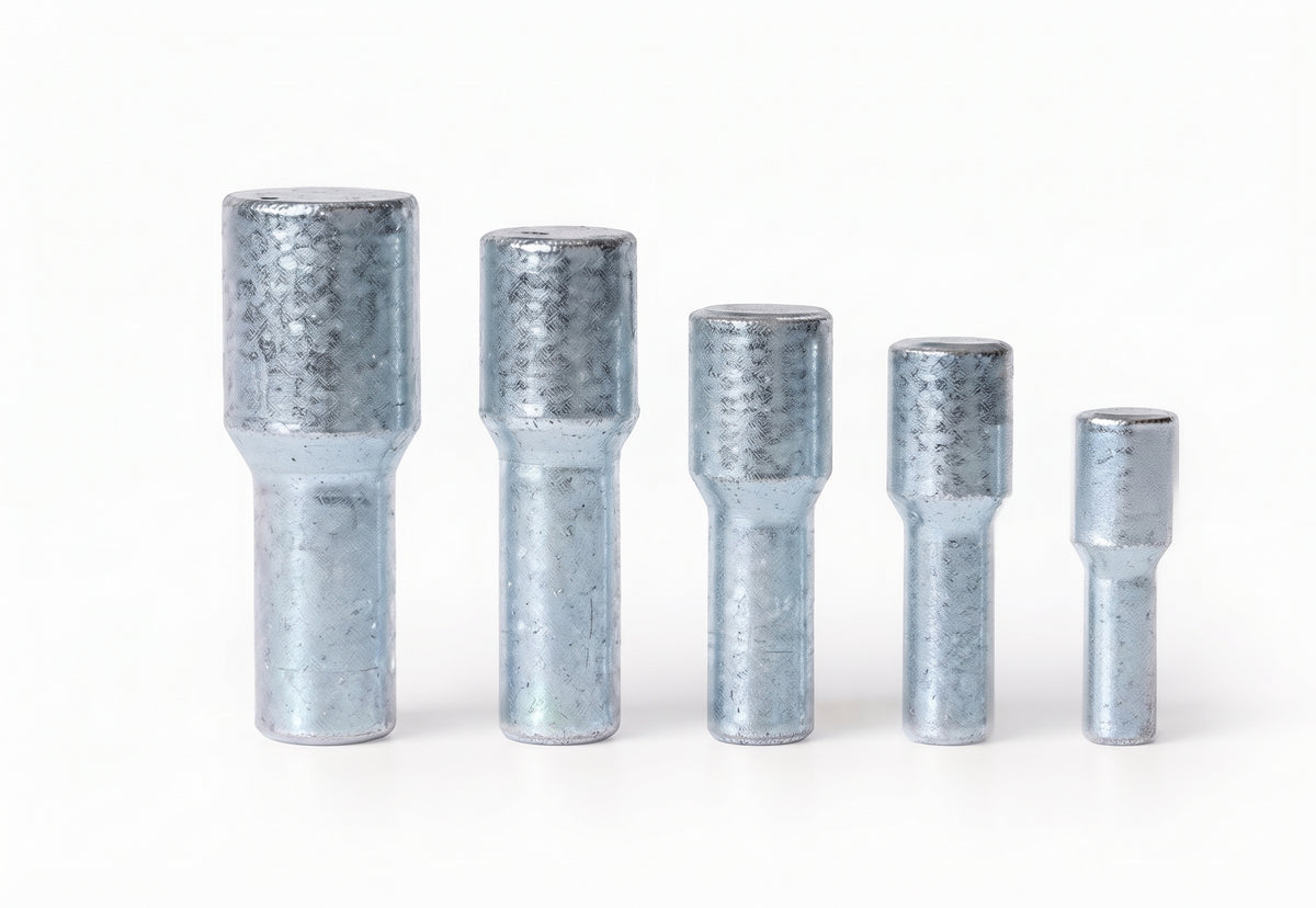 Heavy Duty Copper Tube Pins - 10mm² to 95mm², Non-Insulated