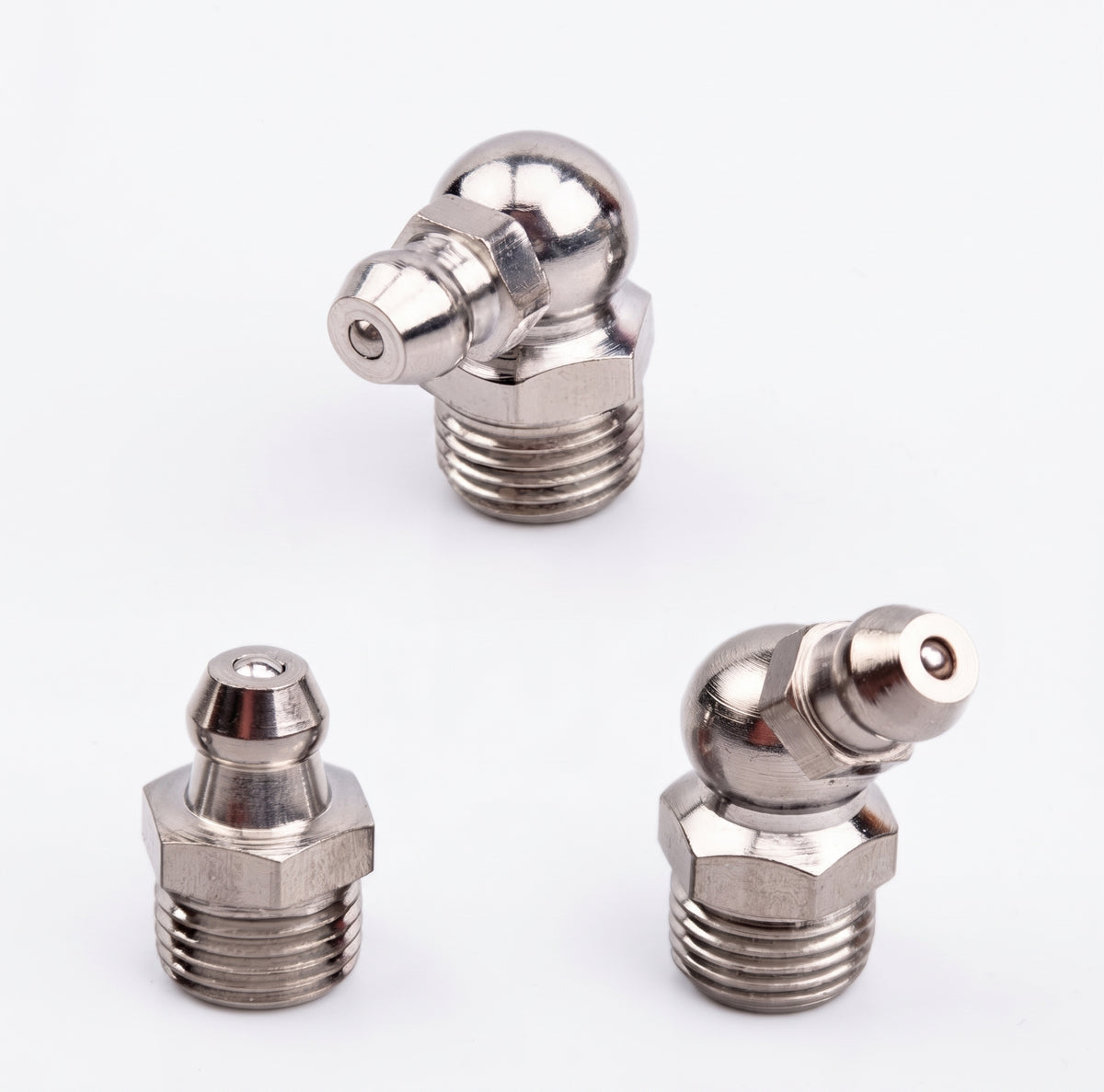 130pc Assorted Grease Nipples Box - M6, M8, M10, BSP & UNF