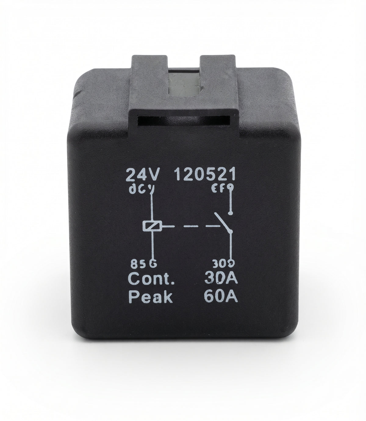 4 Pin Automotive Relay - 24V 20A, Normally Open, With Bracket
