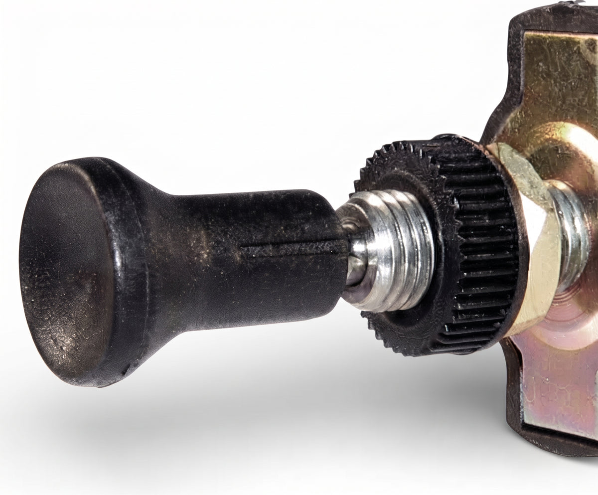 Pull On / Push Off Switch - Long Neck, Choke & Fuel Control 16A 12V / 8A 24V