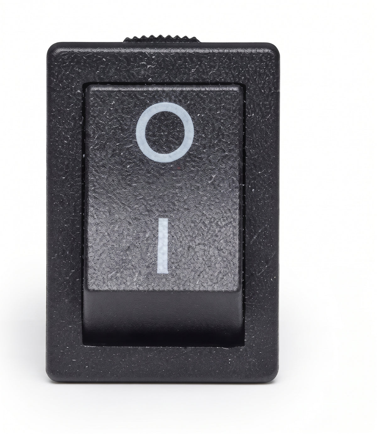 Rectangular Rocker Switch - ON/OFF, 16A 12V, Black