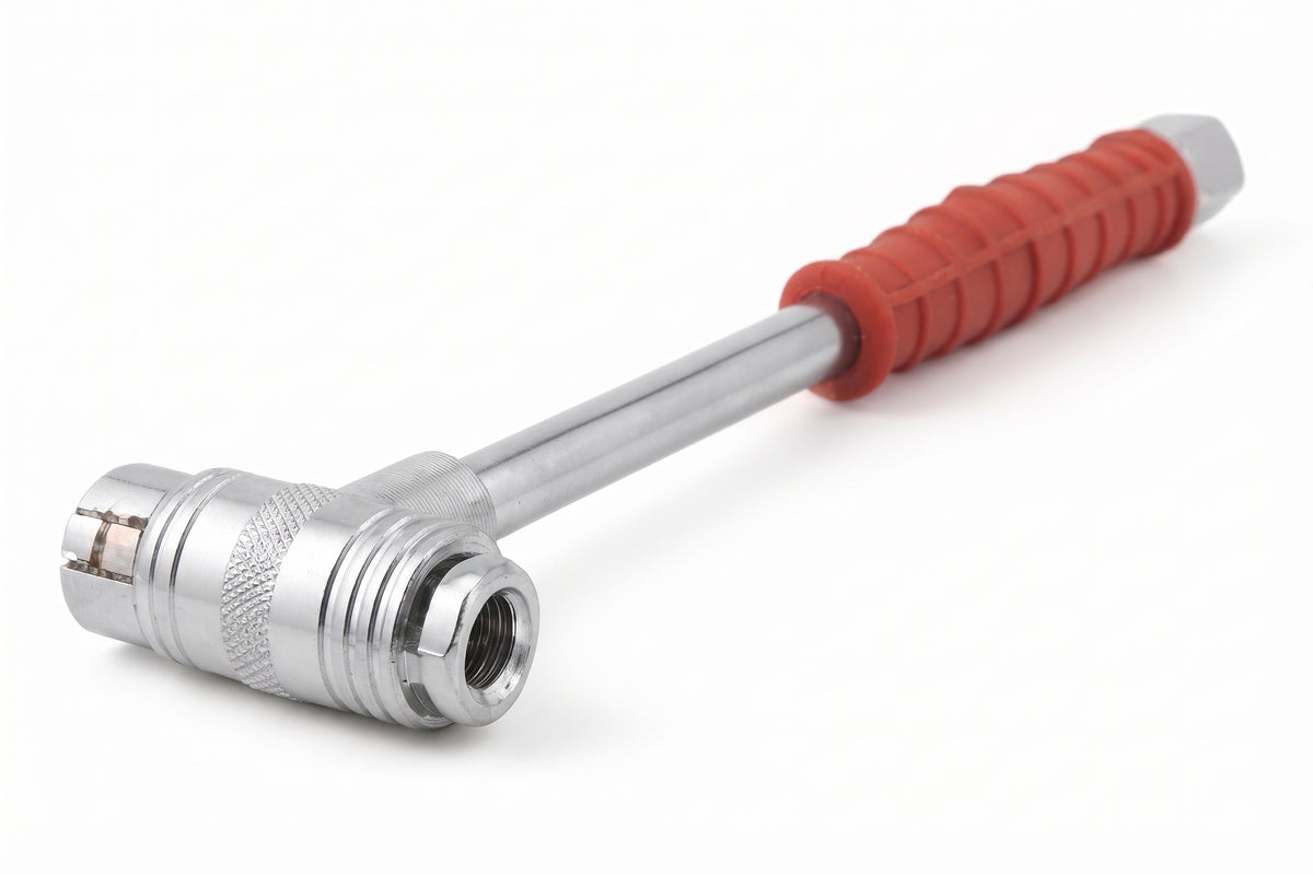 PCL Air Line Tyre Inflator Connector – Twin Hold-On Closed End Valve | PCL Tyre Inflator