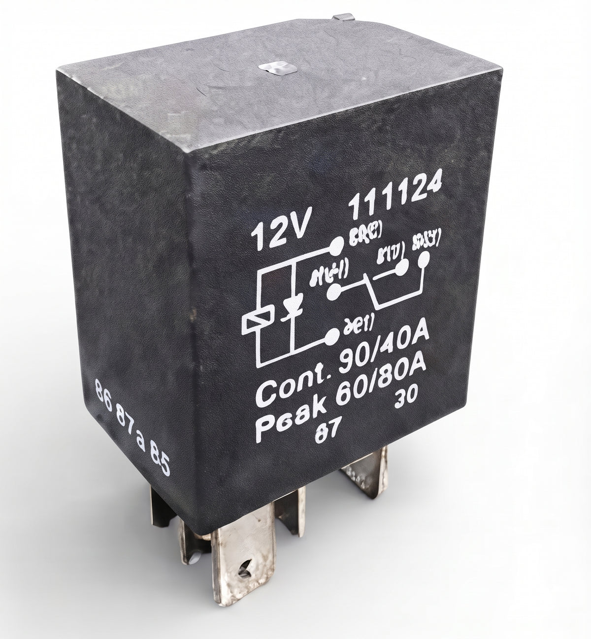 Micro Relay 5 Pin 12V + Diode - Changeover, Car, Van & Boat