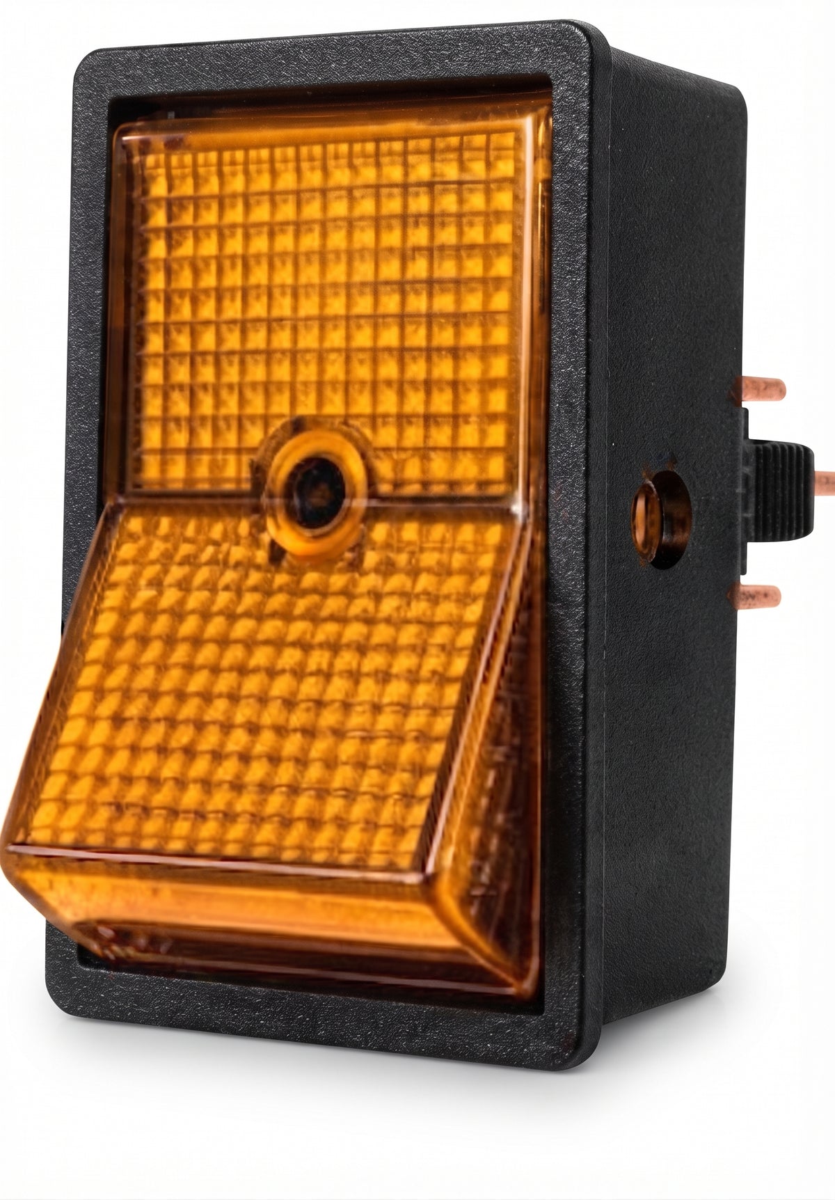 Illuminated Rocker Switch - ON/OFF, 16A 12V, 12.5mm Panel Mount
