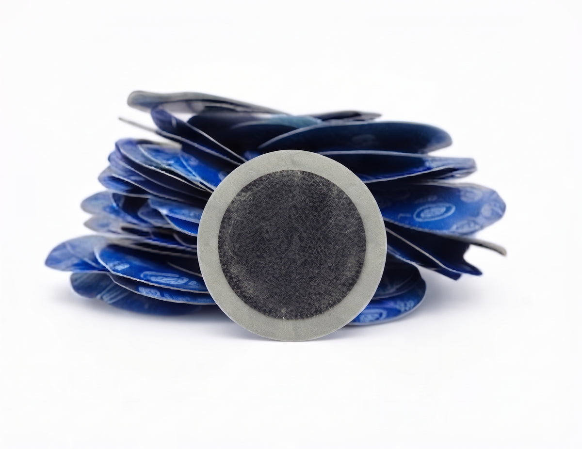 45mm Tyre Tube Repair Patches – Small Inner Tube Puncture Patches (5–100 Pack)