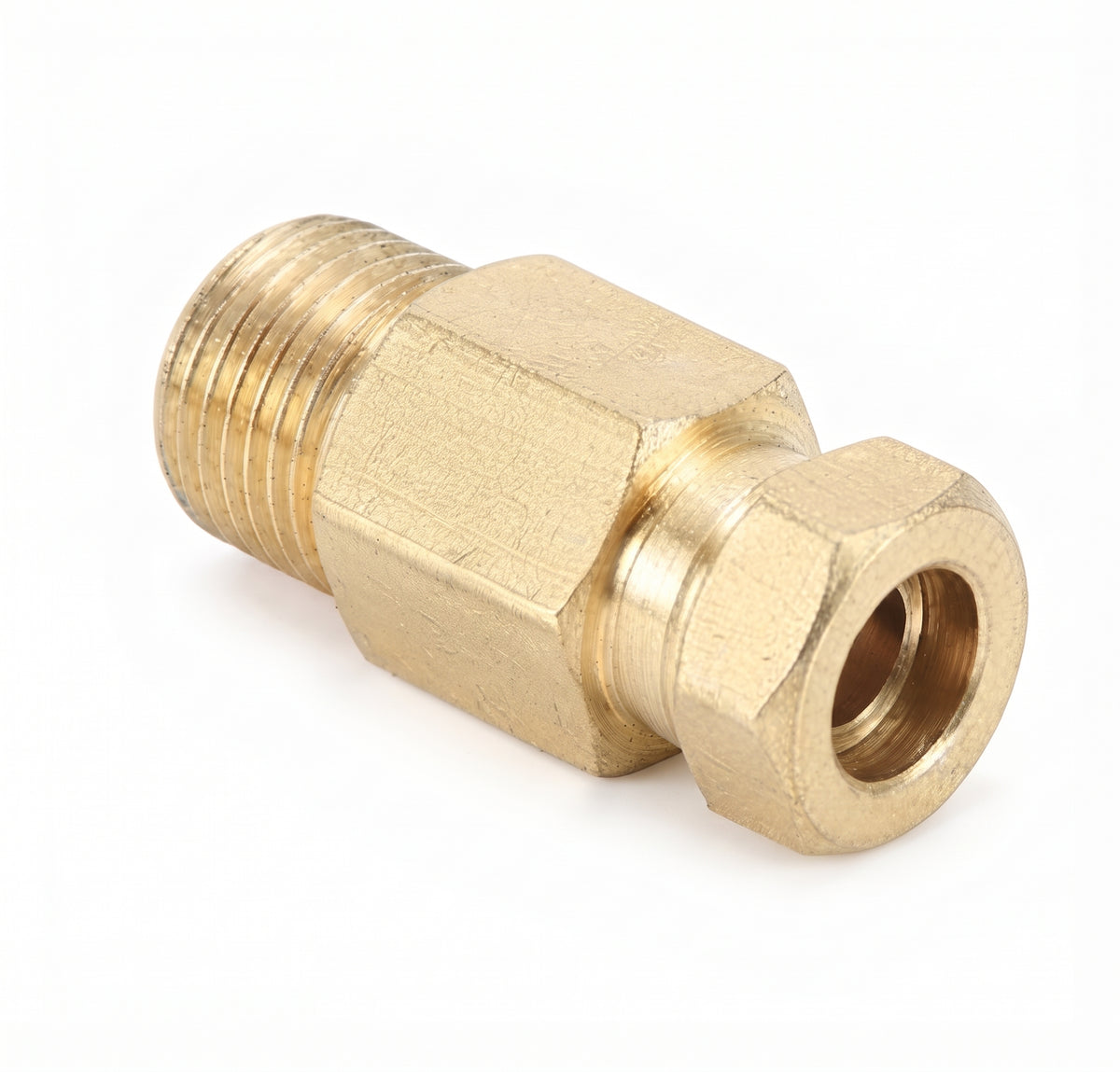 28pcs Assorted Box of Brass Tube Couplings – Metric Straight Connectors 4mm–12mm | 28 x Brass Tube Couplings