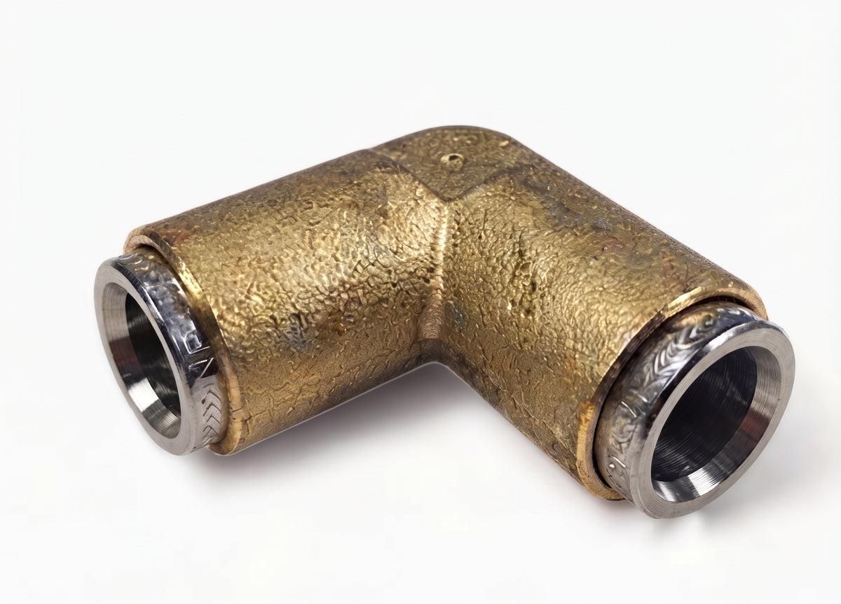 Brass Push Fit Elbow Connectors – 90° Push-Fit Coupling | Fleetfit (Norgren)