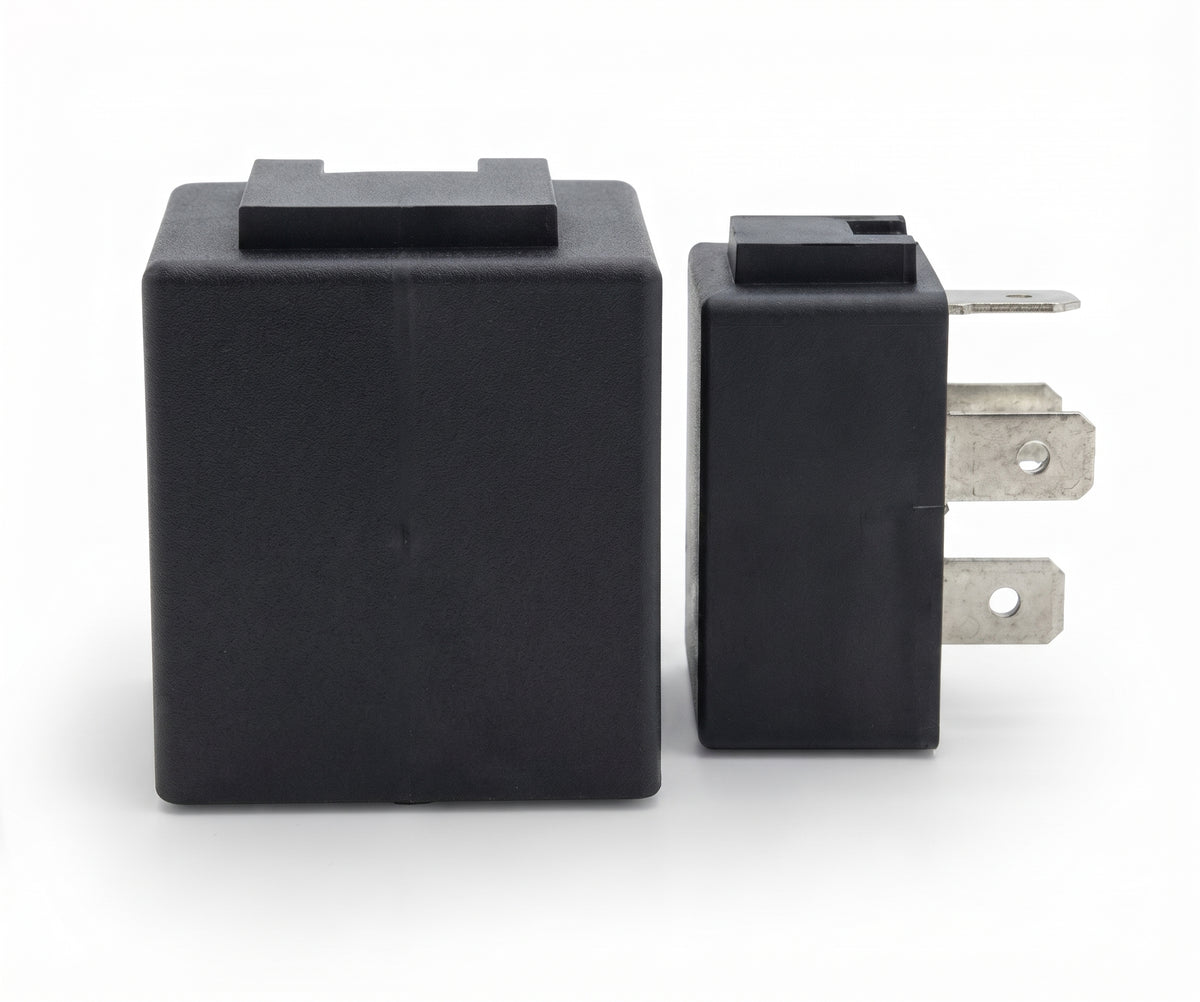 4 Pin Automotive Fused Relay - 12V 30A, Normally Open, + 30A Fuse