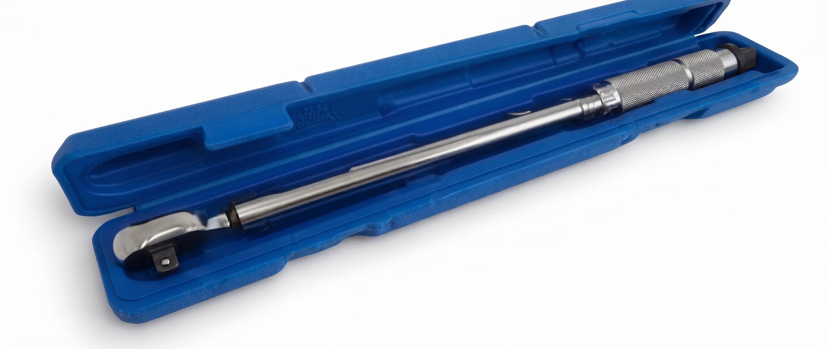 1/2″ Drive Torque Wrench 42–210Nm – Adjustable Ratchet with Case (ISO Standard)