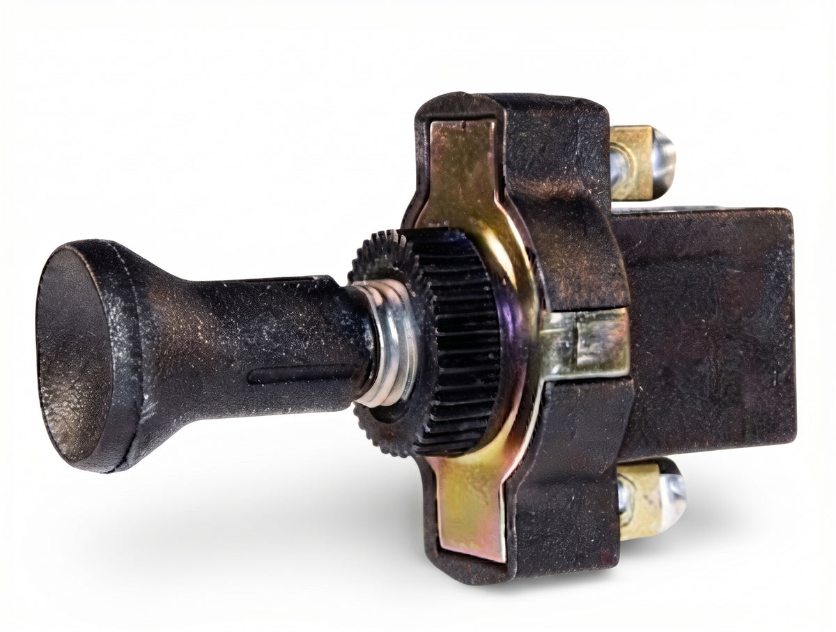 Pull On / Push Off Switch - Short Neck, Choke & Fuel Control 16A 12V / 8A 24V