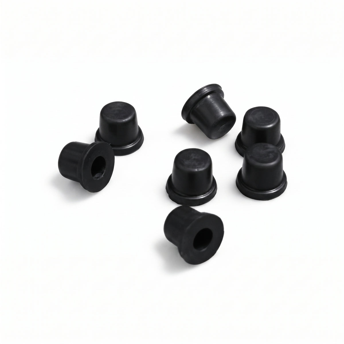 10x Rubber Brake Bleed Nipple Screw Covers – Premium Grease Caps | 6–7.5mm Fit | Black