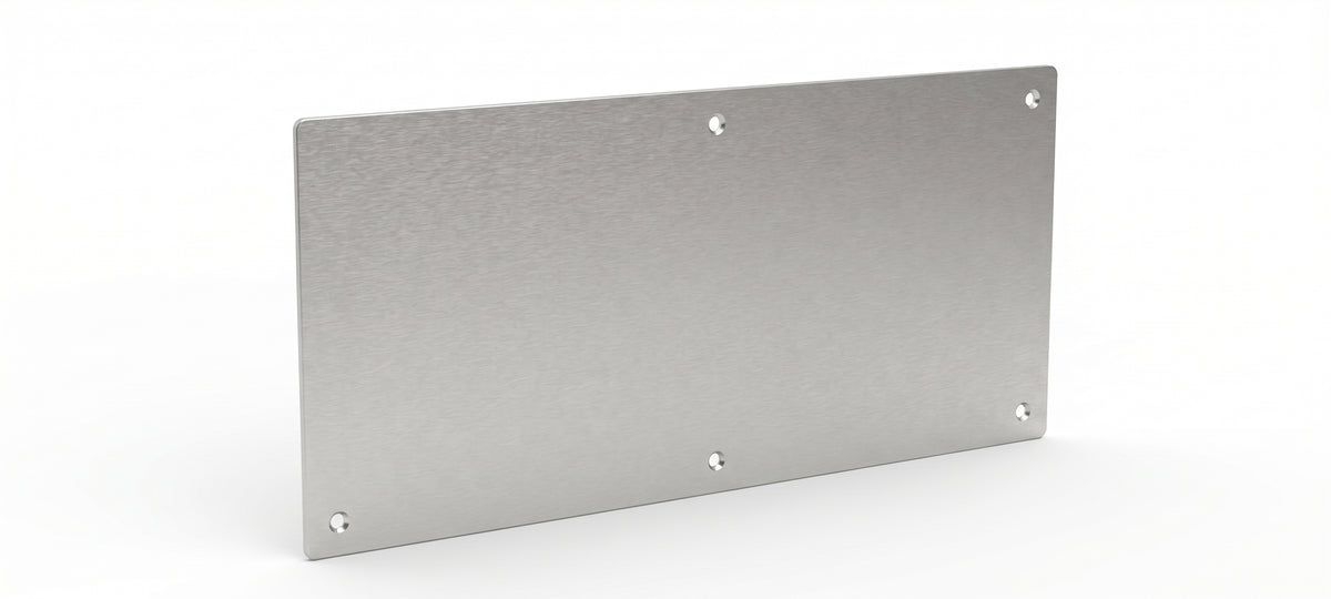 2x Universal Rear Marker Board LONG VEHICLE Pair Aluminium Backed 525mm x 250mm