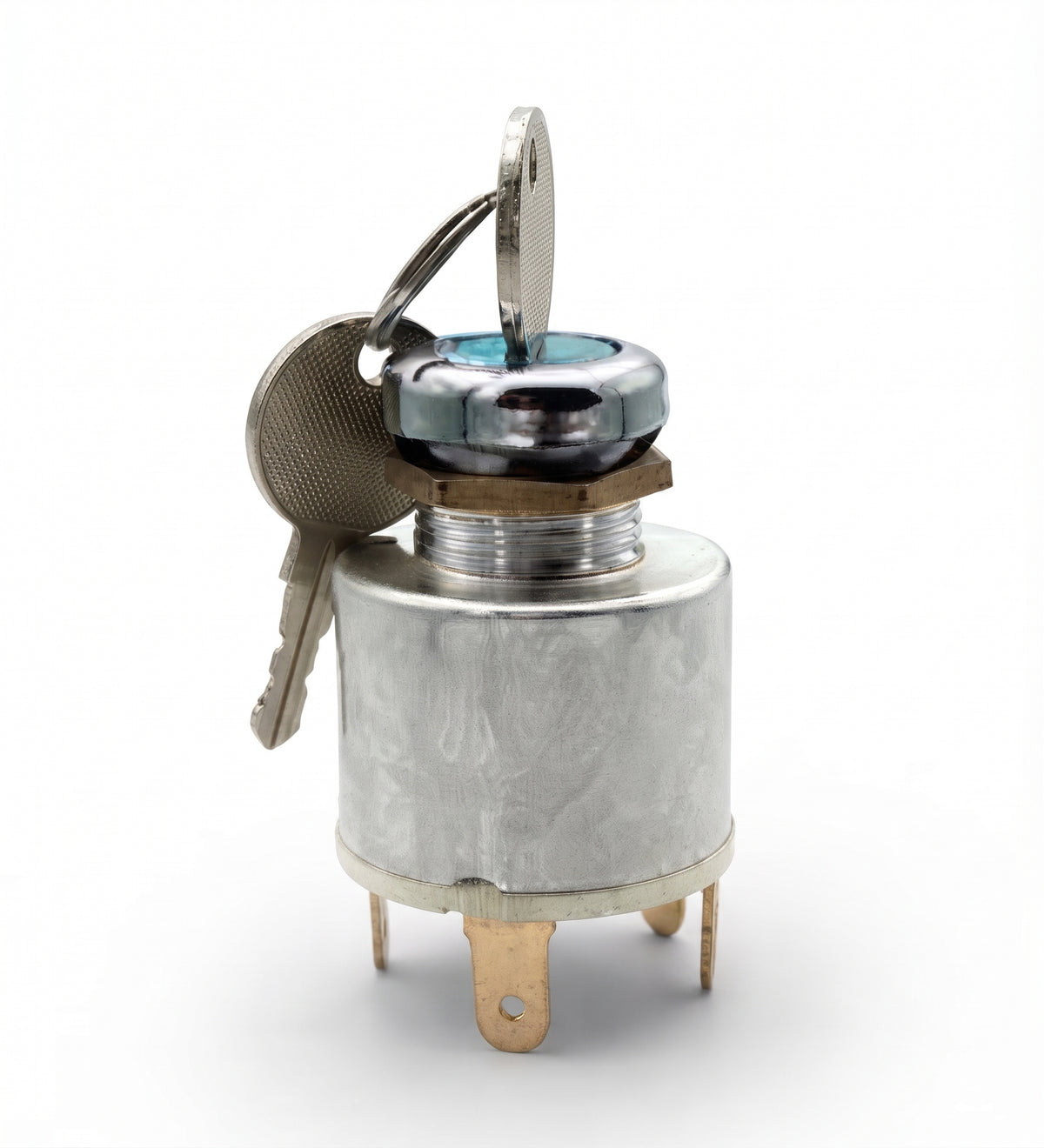 Universal 7-Pin Ignition Key Switch - 12V, 2 Keys