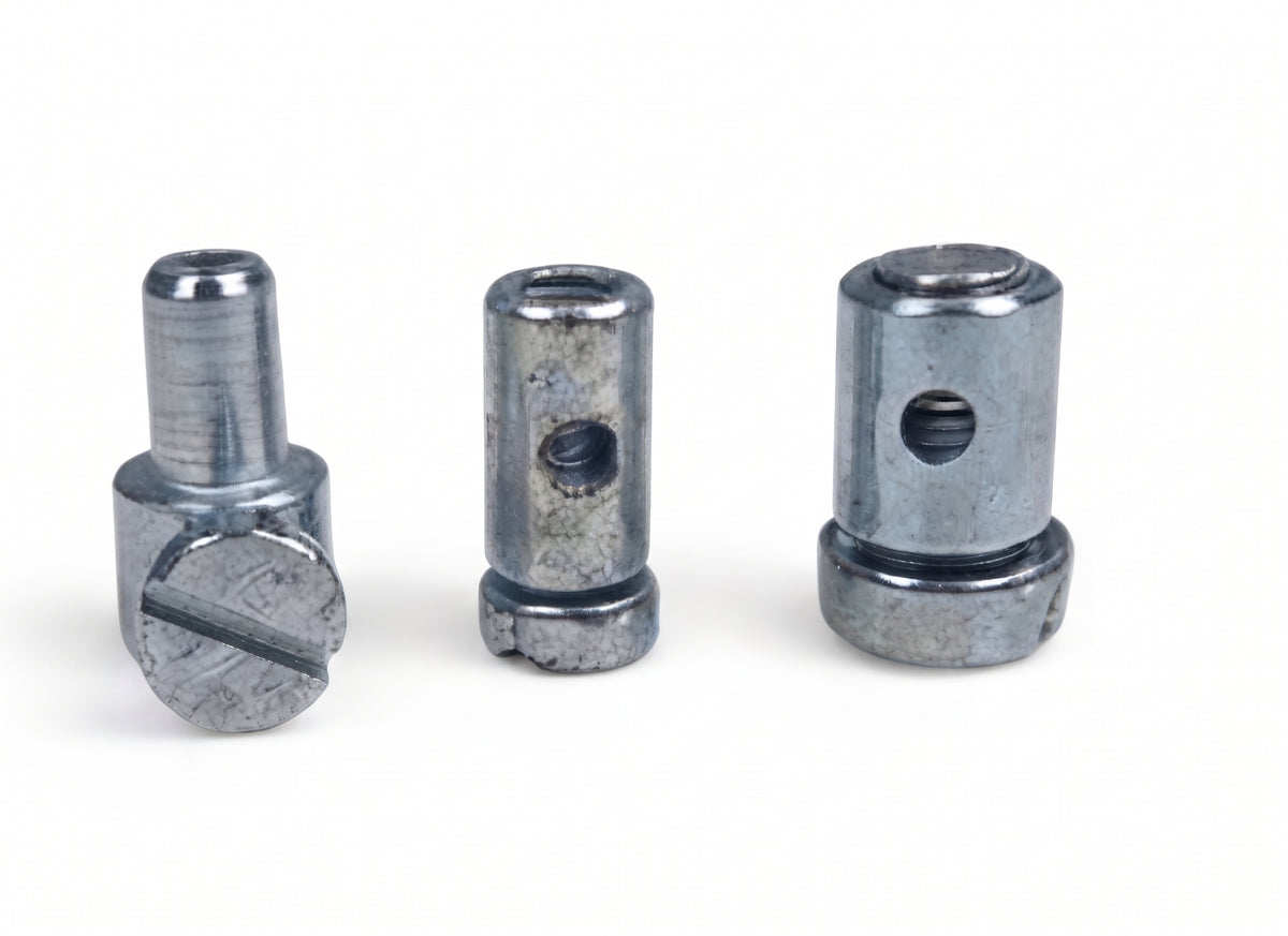 Solderless Cable Nipples Motorcycle Bicycle Screw-On 6mm 7mm 8mm Barrel Pear Type