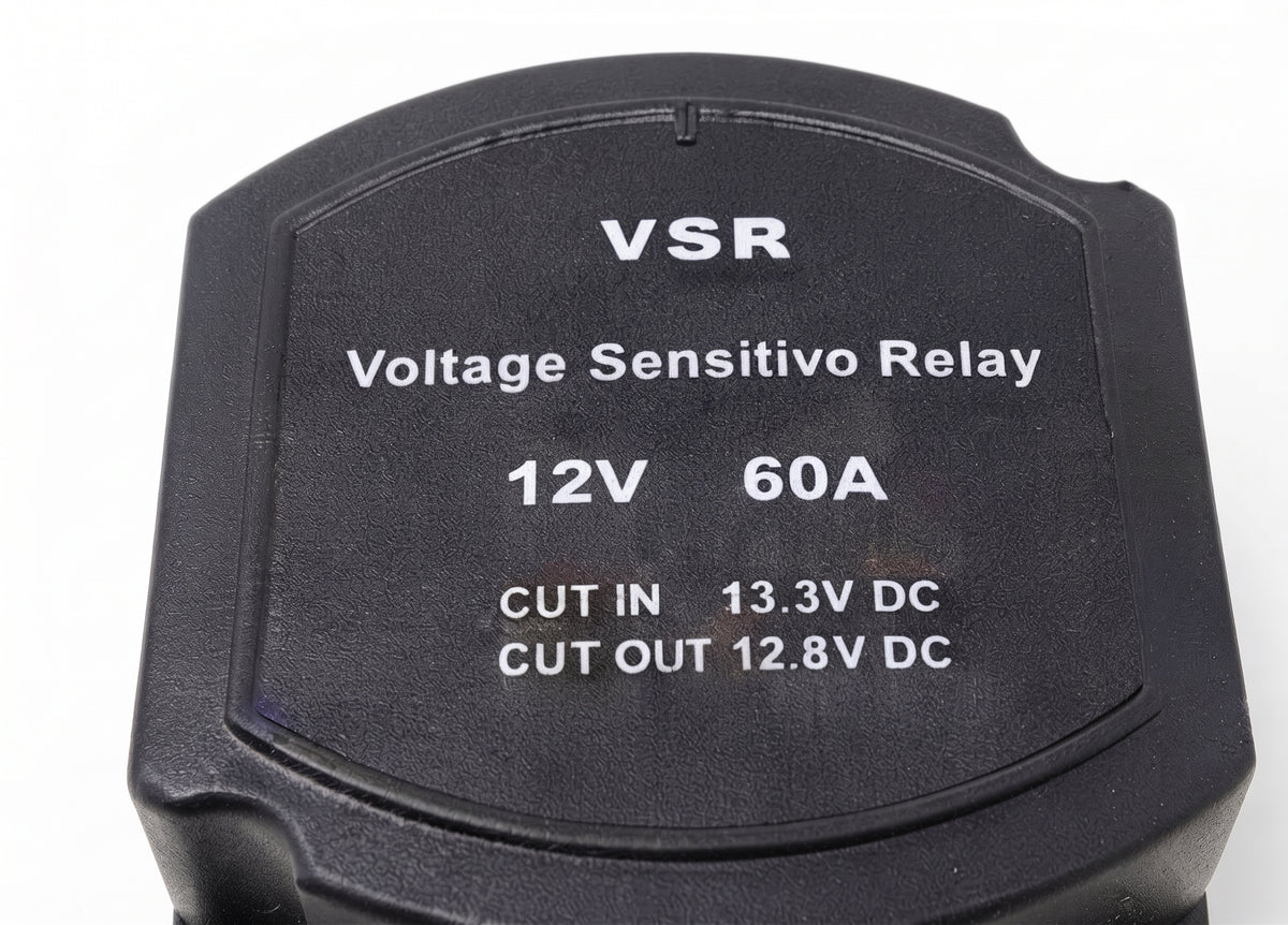 60A Voltage Sensitive Relay - 12V Split Charge, Camper & Motorhome VSR