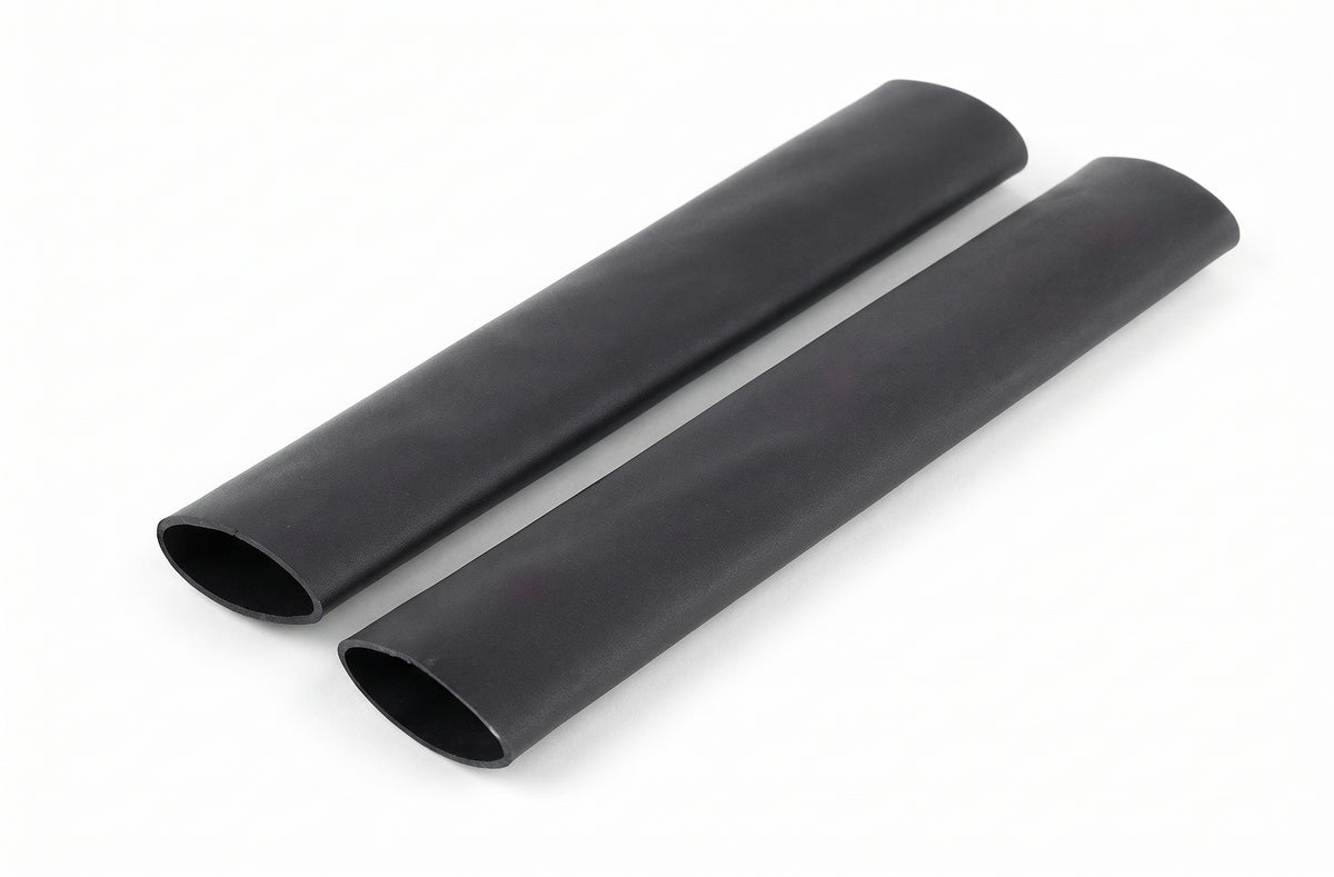 Black Heatshrink Tubing - 2:1 Heat Shrink, 1.2mm to 101.6mm, 200mm to 5m Lengths