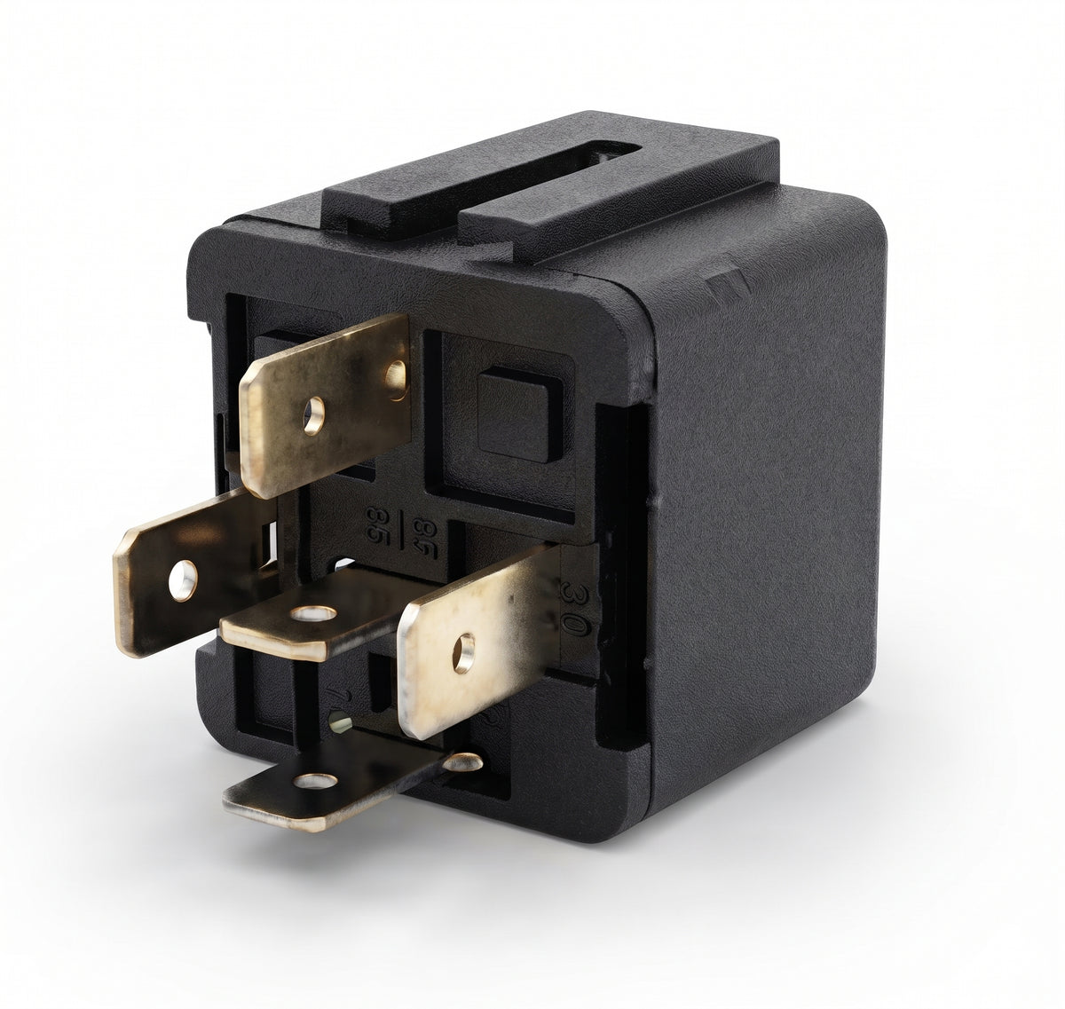 5 Pin Automotive Relay - 12V 30/40A, Changeover, With Bracket