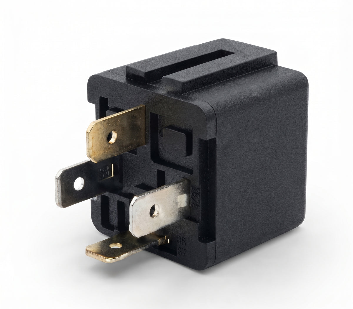 4 Pin Automotive Relay - 12V 40A, Normally Open, With Bracket