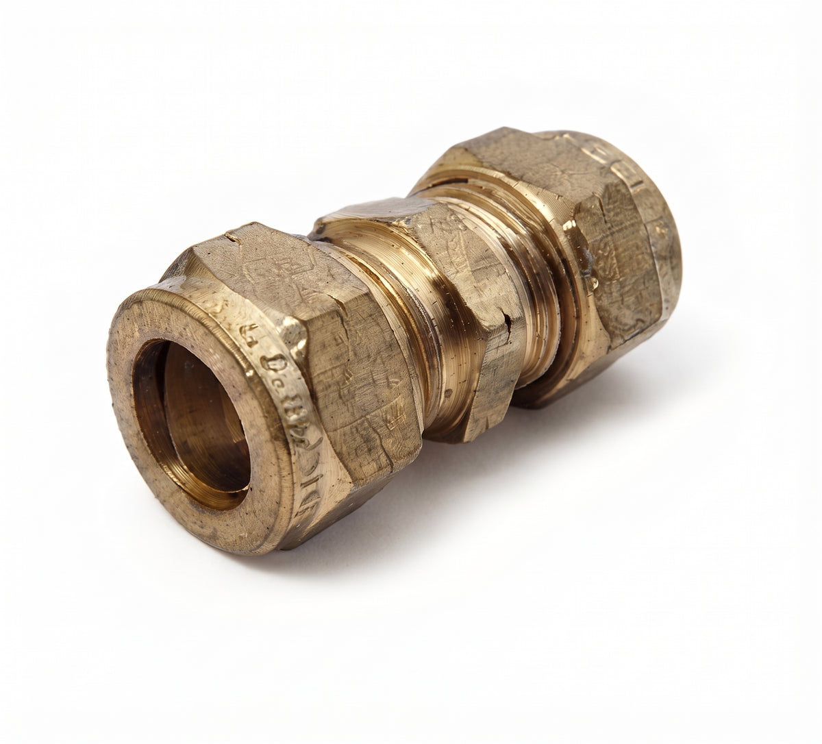 Brass Compression Tube Couplings - With Olives, Metric & Imperial