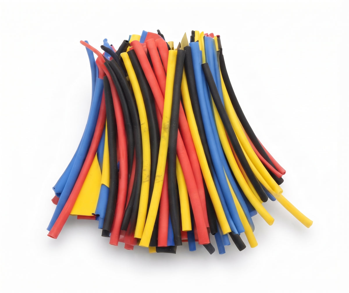 Mixed Heat Shrink Tube Wire Wrap Assorted Electrical Insulation Sleeving Tubing – Mixed Coloured Heat Shrink (200mm Length)