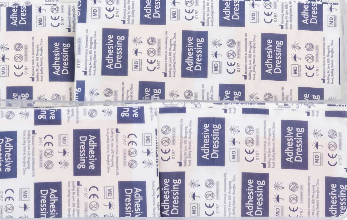 200 Piece Assorted Plaster Box – Fabric & Waterproof
