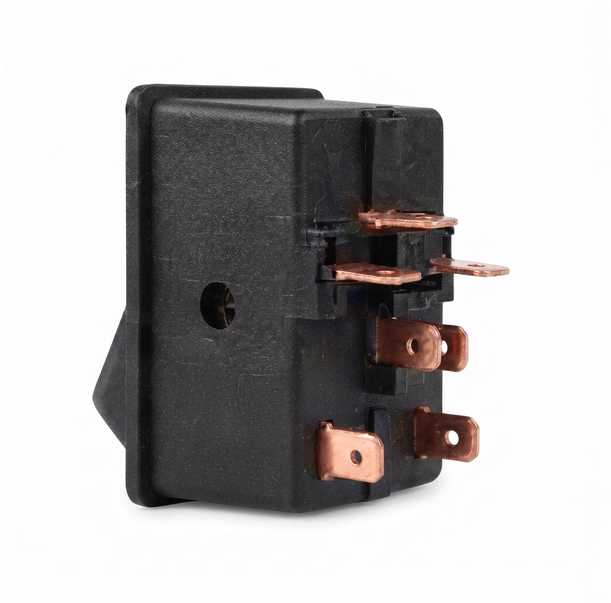 Illuminated Rocker Switch - ON/OFF, 16A 12V, 12.5mm Panel Mount