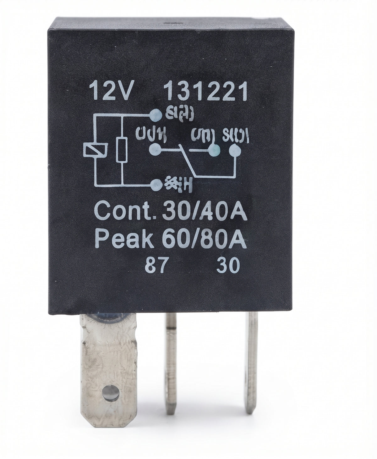 Micro Relay 5 Pin 12V + Resistor - Changeover, Car, Van & Marine