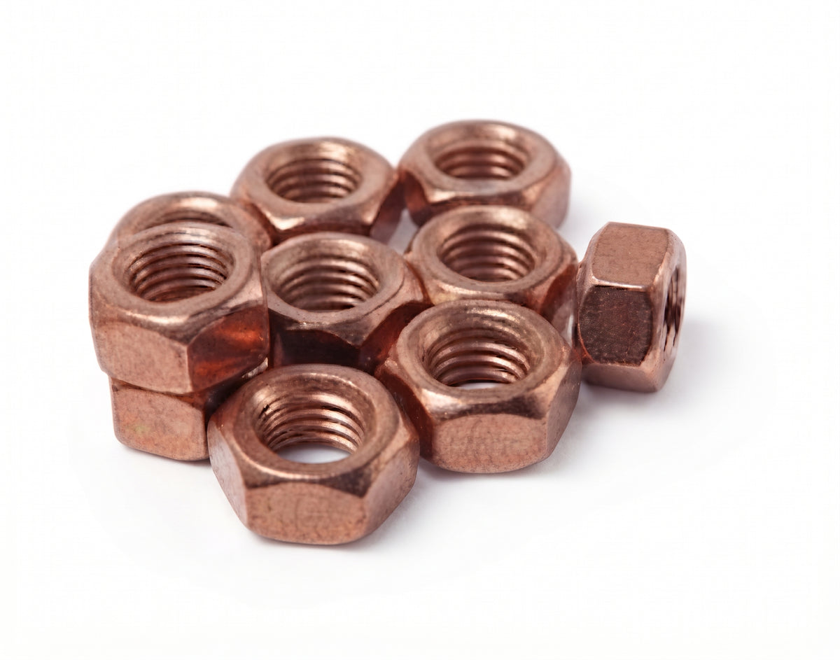 Copper Flashed Exhaust Manifold Nuts – High Temp Metric M8 & M10 | Turbo & Inlet Nuts