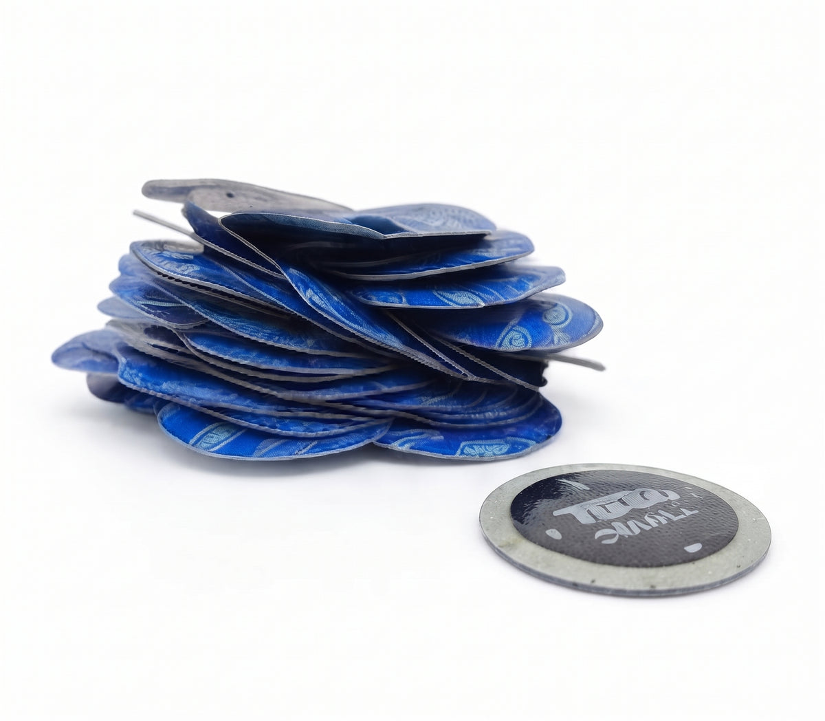 45mm Tyre Tube Repair Patches – Small Inner Tube Puncture Patches (5–100 Pack)