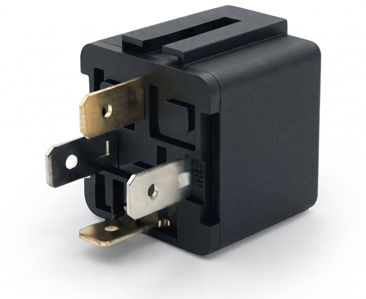 4 Pin Automotive Relay - 12V 40A, Normally Open, With Bracket