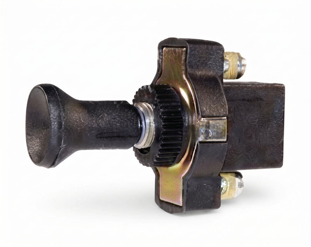 Pull On / Push Off Switch - Short Neck, Choke & Fuel Control 16A 12V / 8A 24V