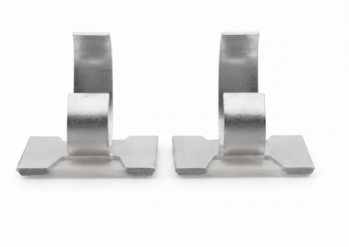 Aluminium Cable Clips Self Adhesive – Conduit & Cable Sleeving Clips 6mm & 10mm | Aluminium Cable Clips