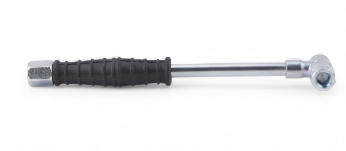 PCL Air Line Tyre Inflator Connector – Twin Hold-On Open End Valve | PCL Tyre Inflator (Black)