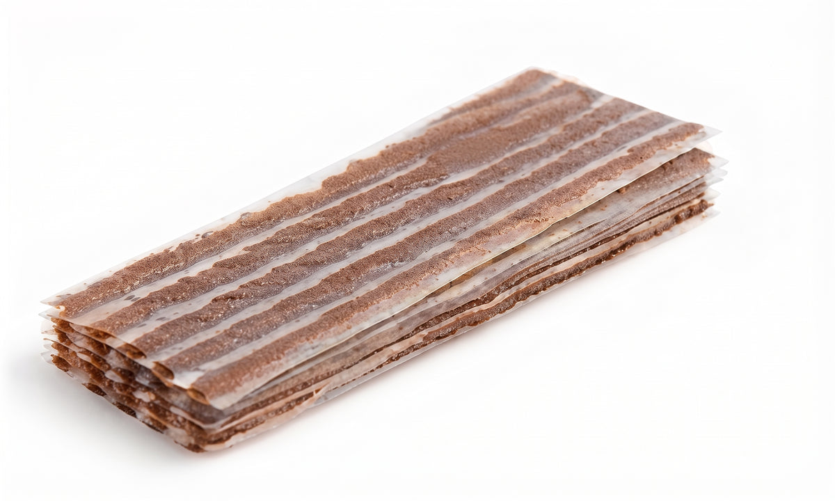 8″ Tyre Puncture Repair Strings – Brown Tubeless Repair Strips (205mm x 6mm)