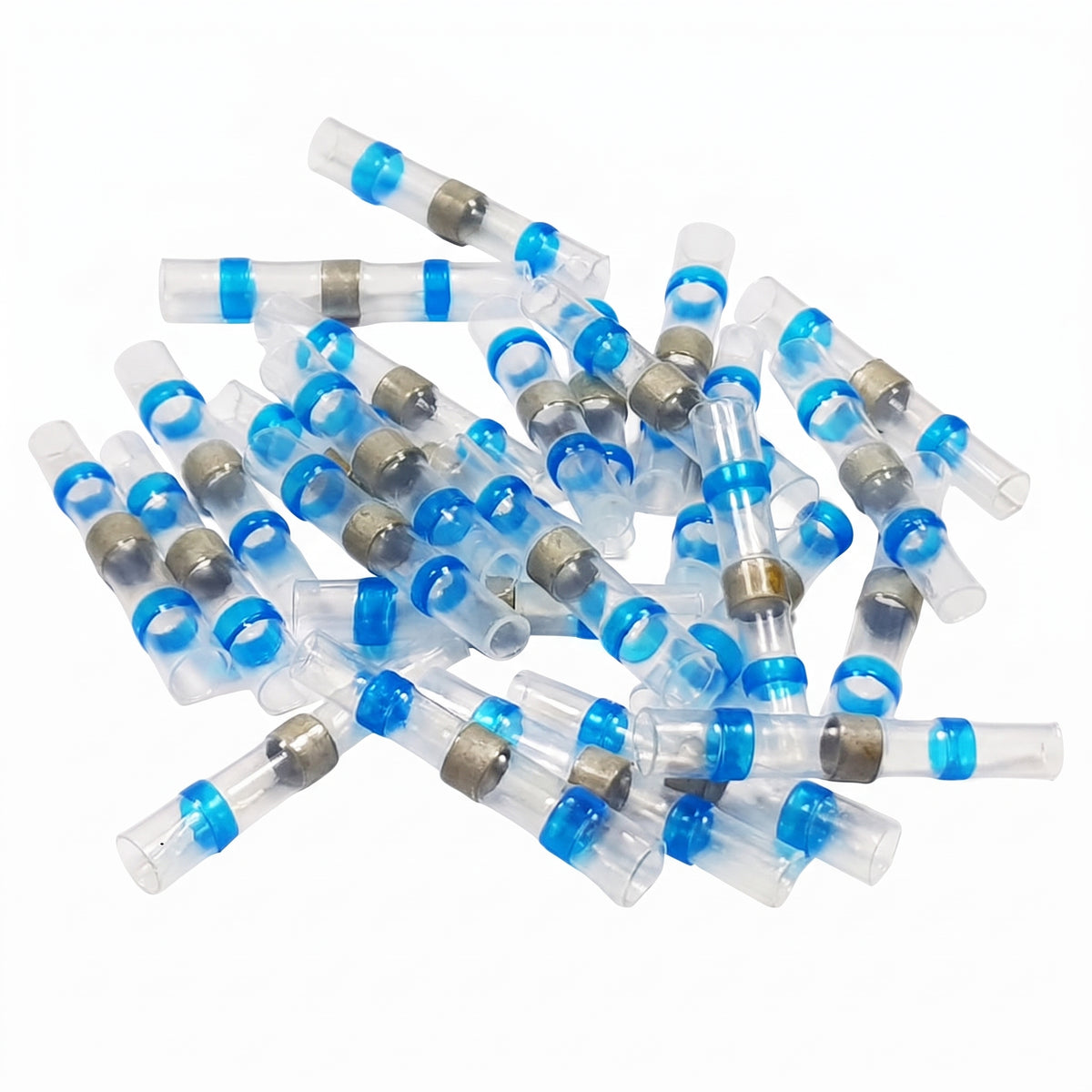 Assorted Box of Heat Shrink Solder Sleeves – Adhesive Lined Butt Connectors | 100x Heatshrink Solder Sleeves