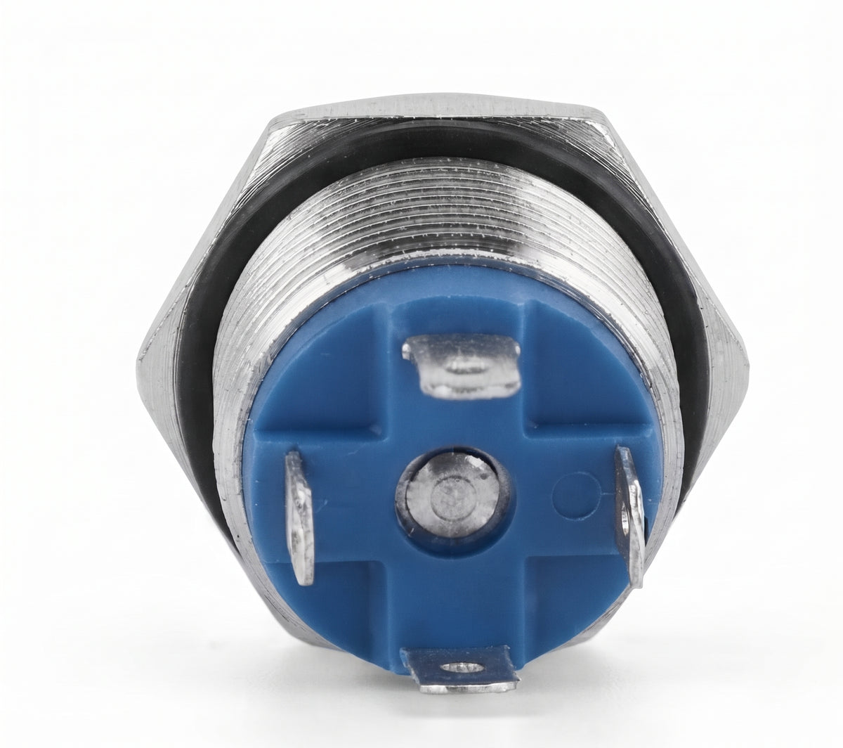 Momentary Push Button Switch - Plated Brass, Vandal Resistant, 20A 12V