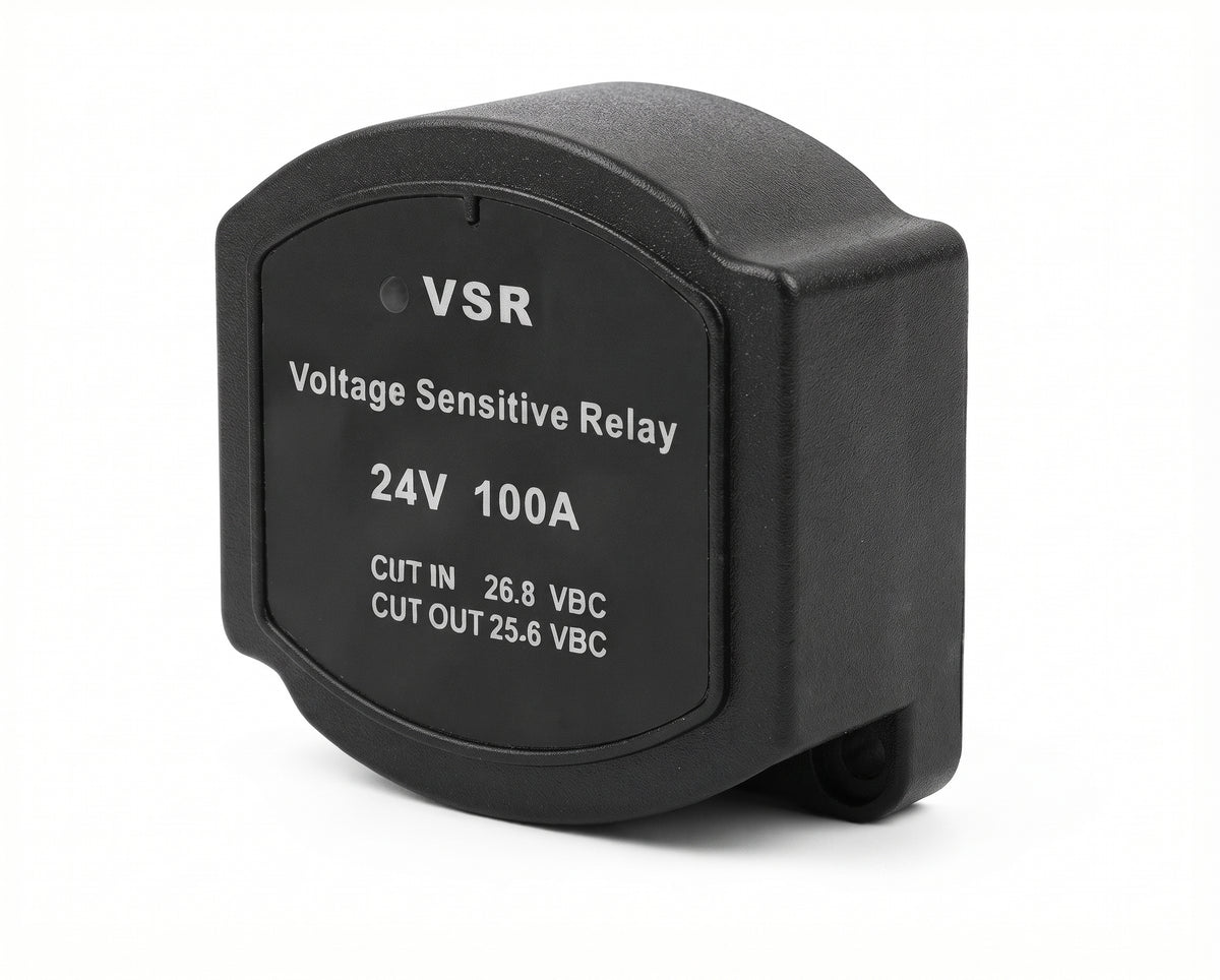 100A Voltage Sensitive Relay - 24V Split Charge, Campervan & Commercial
