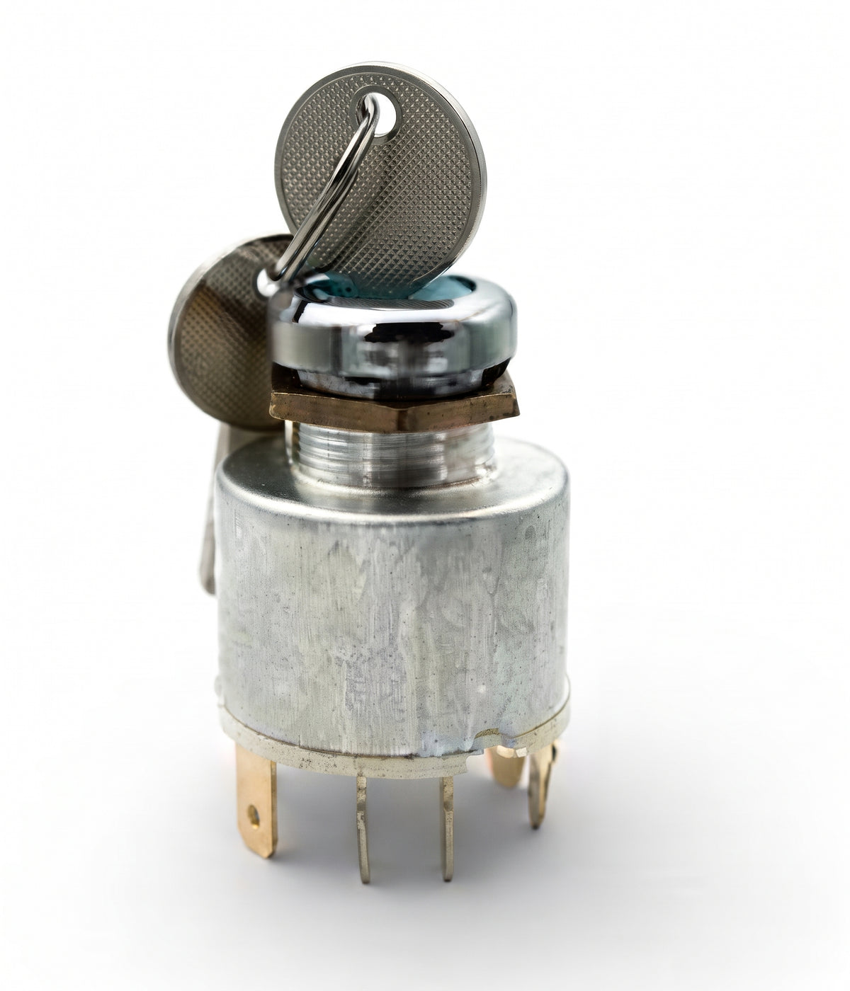 Universal 7-Pin Ignition Key Switch - 12V, 2 Keys