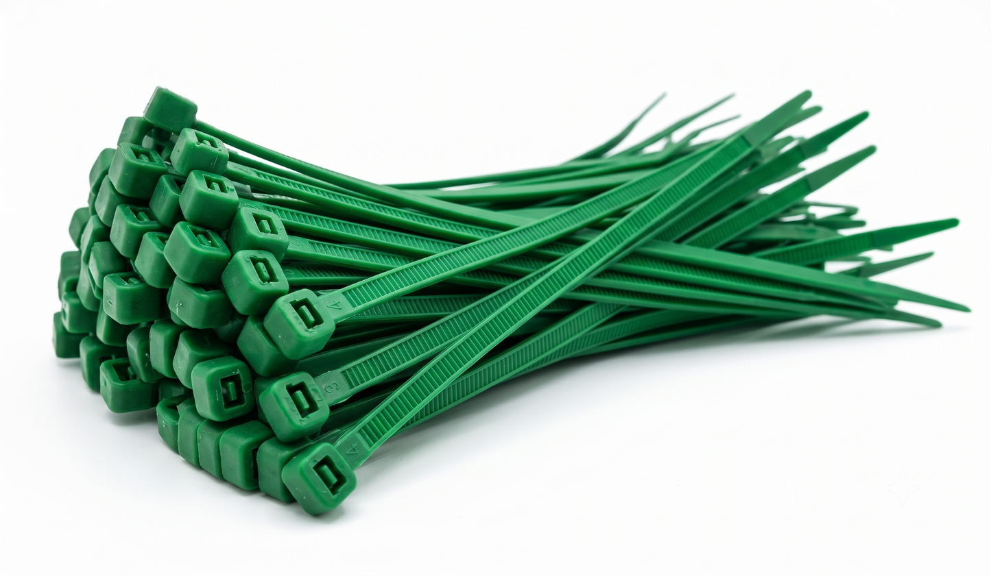 Green Nylon Cable Ties (All Sizes)