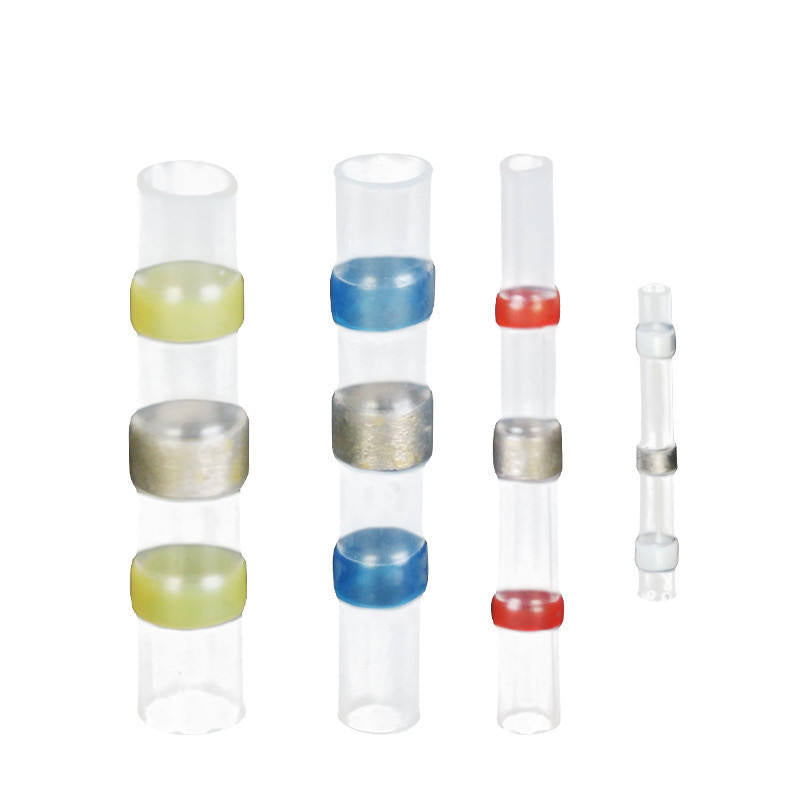 Assorted Box of Heat Shrink Solder Sleeves – Adhesive Lined Butt Connectors | 100x Heatshrink Solder Sleeves