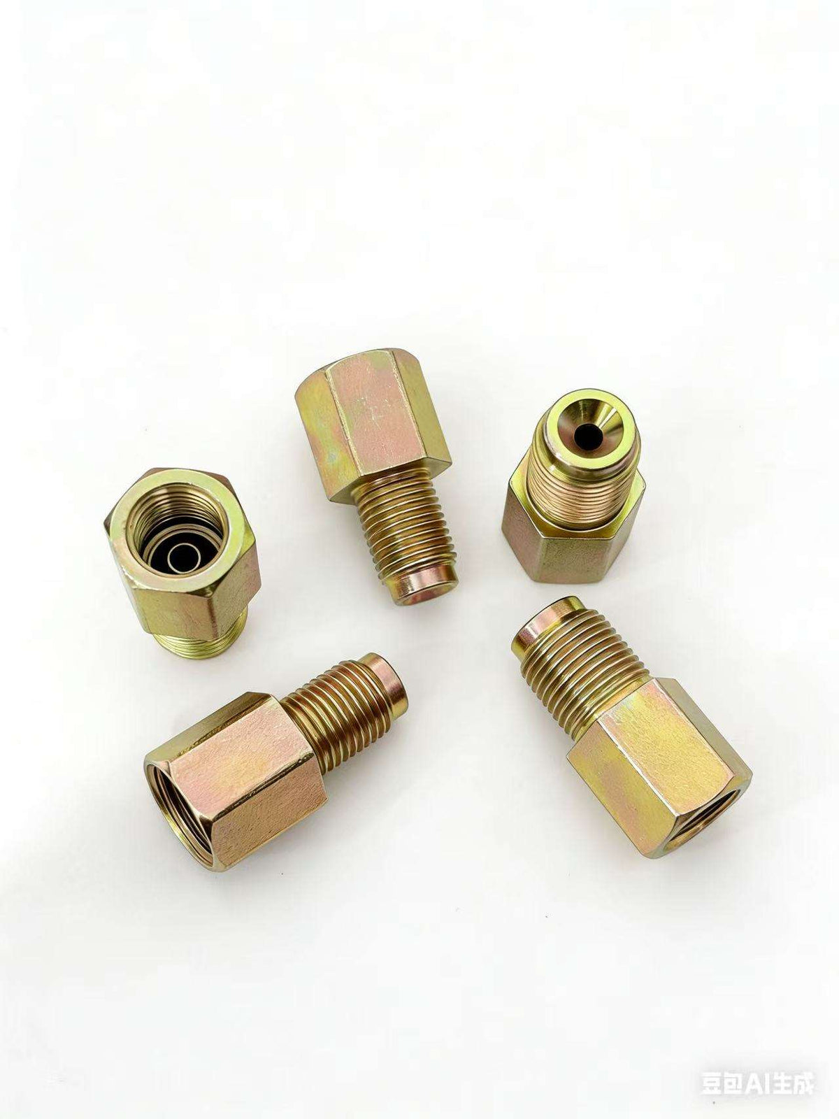 186pcs Assorted Brake Pipe Nuts & Connectors Set – Copper | UNF & Metric Fittings | Partitioned Box