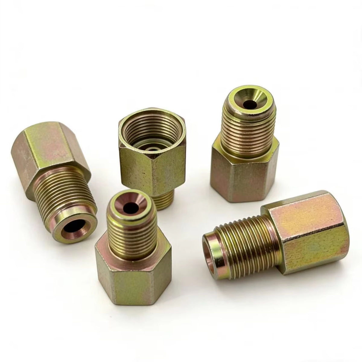 186pcs Assorted Brake Pipe Nuts & Connectors Set – Copper | UNF & Metric Fittings | Partitioned Box