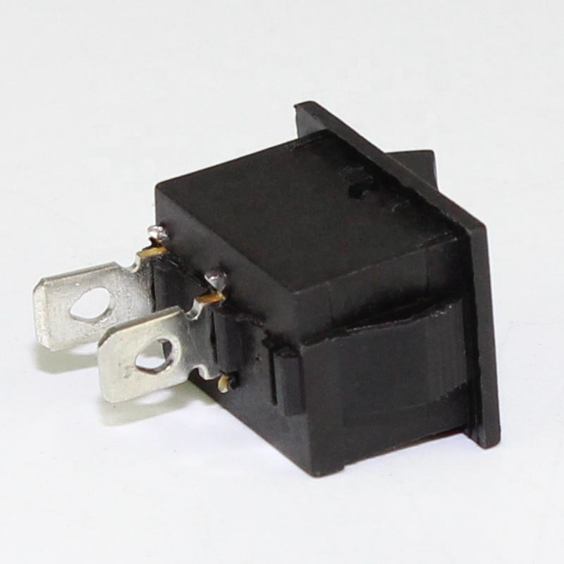 Rectangular Rocker Switch - ON/OFF, 16A 12V, Black