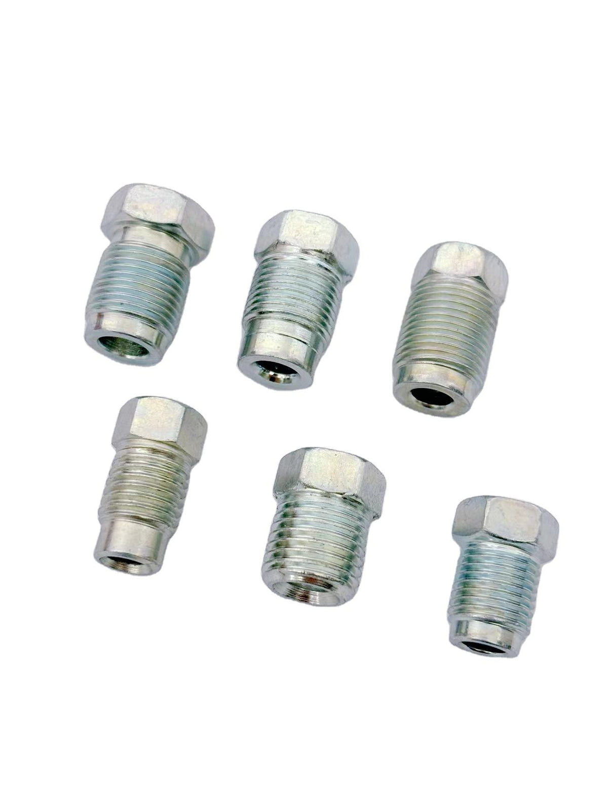 186pcs Assorted Brake Pipe Nuts & Connectors Set – Copper | UNF & Metric Fittings | Partitioned Box