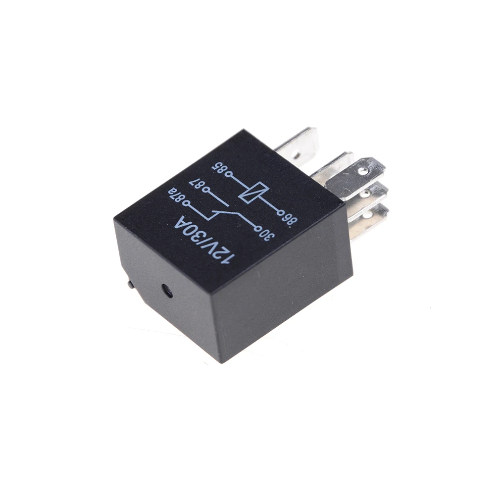 Micro Relay 4 Pin 12V 40A - Normally Open, Car, Van, Boat & Marine