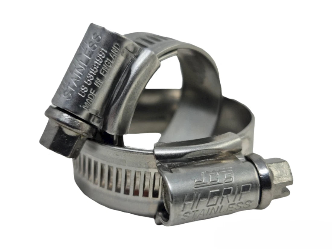 Jubilee Clips Hose Clamp Worm Drive Pipe Clip – Hi-Grip Stainless Steel W4 | JCS W4 Steel Hose Clips
