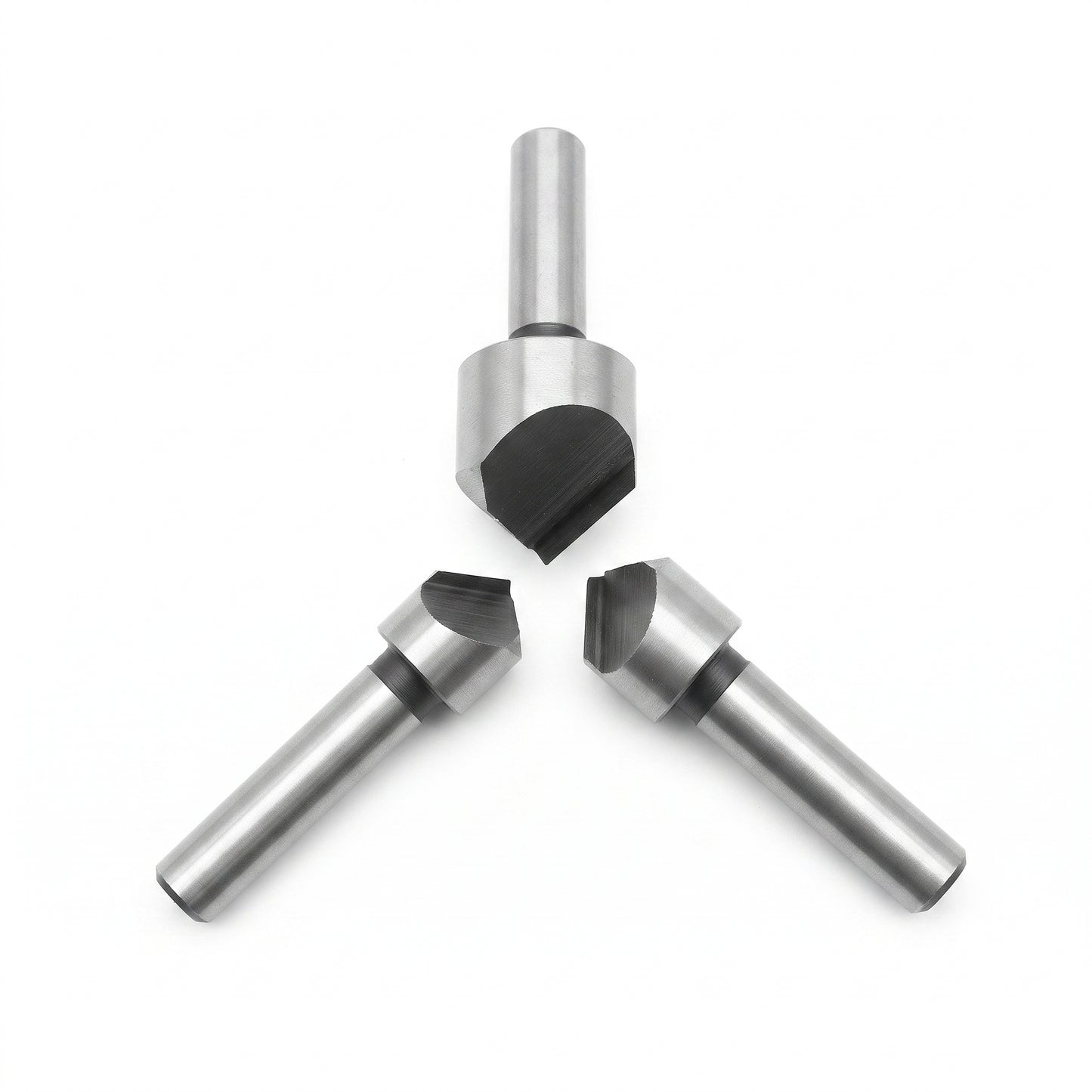 HSS High Speed Steel Countersink Set (3 Piece) – 10mm 12mm 16mm Titanium Coated HSS4241 for Steel & Hard Metal
