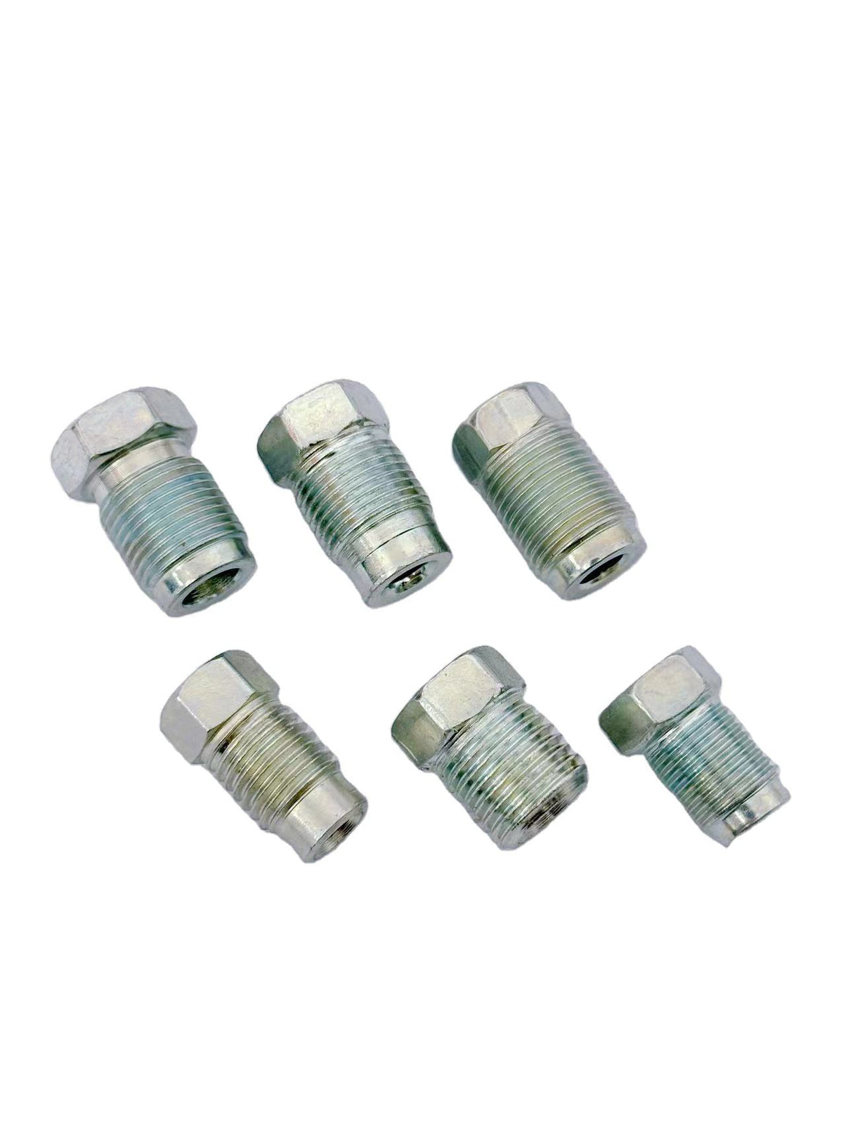 186pcs Assorted Brake Pipe Nuts & Connectors Set – Copper | UNF & Metric Fittings | Partitioned Box